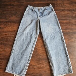 Vintage Y2K Anchor Blue Baggy Jeans